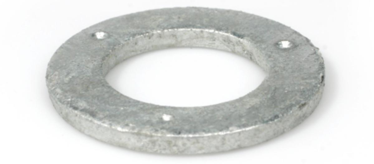 Rundskive BRB SS70/SS3576 HV200 varmforzinket - Skive M16 VF I7089 HV200 17X30X3mm varmforzinket