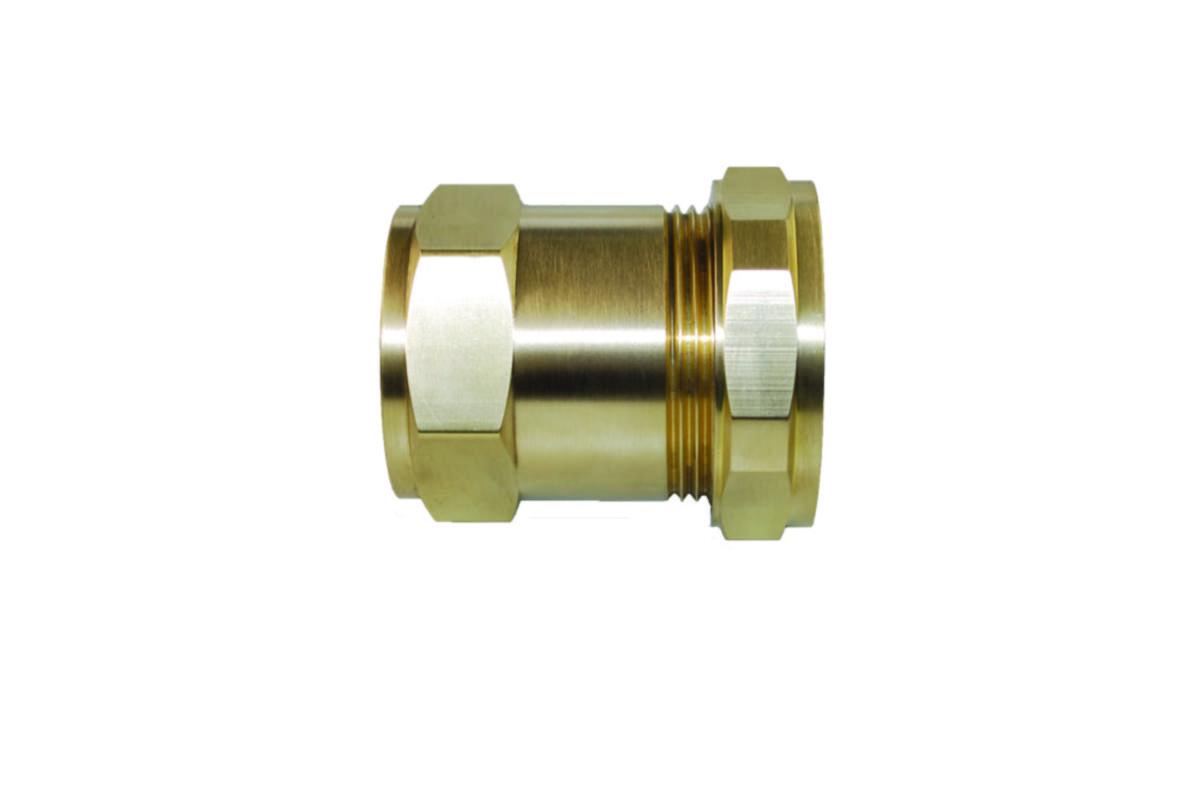 25,4mm x 3/4 unifix kobling m/muffe f/cu-rør, messing - r...