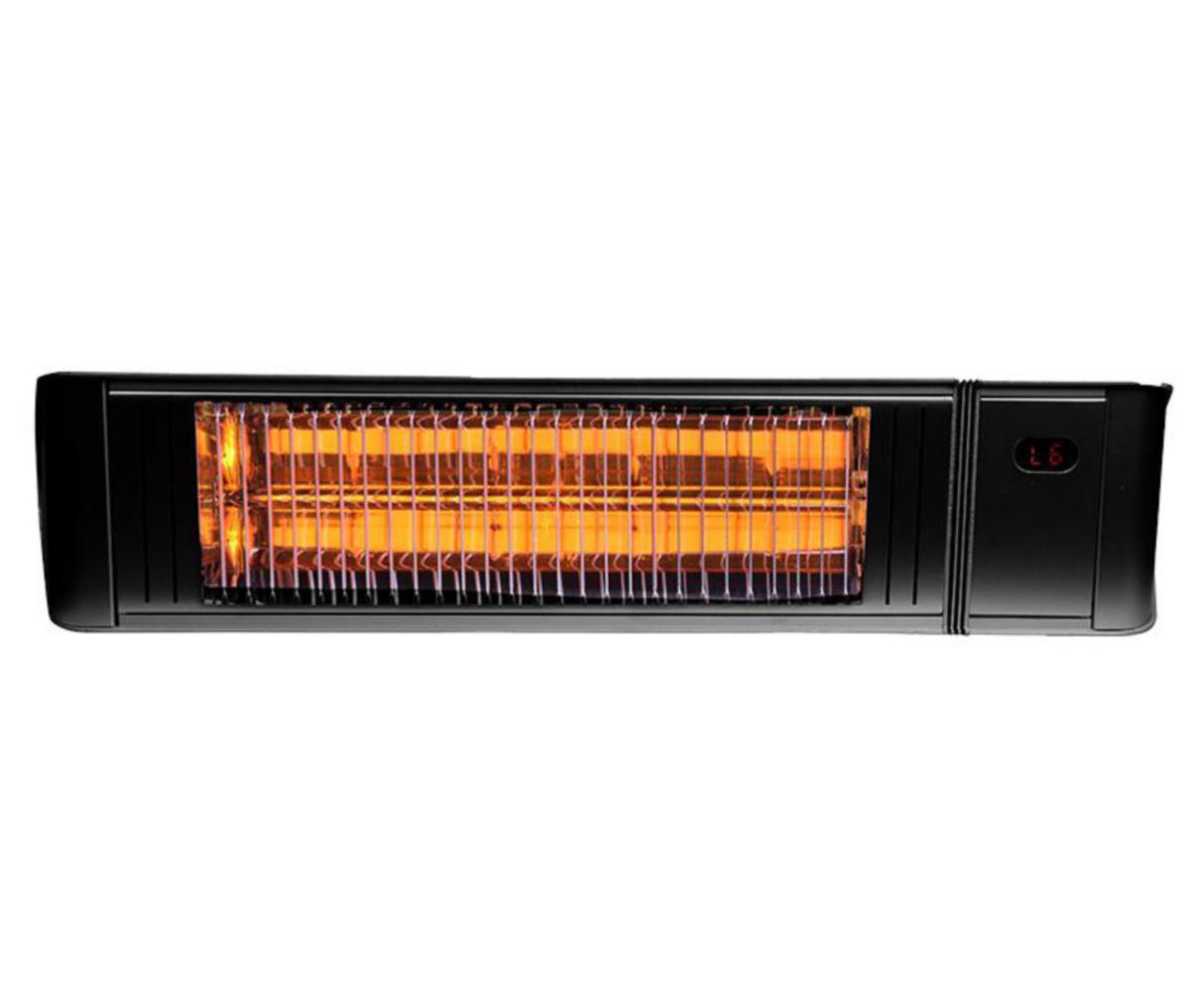 Provida MATRIX 1500W Sort Terrassevarmer - Provida MATRIX 1500W Sort m/fjernkontroll