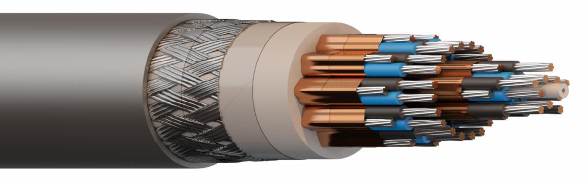Offshorekabel North Sea Cables RFOU (C) - RFOU 1PAR 1.5 S1/S5 GRÅ