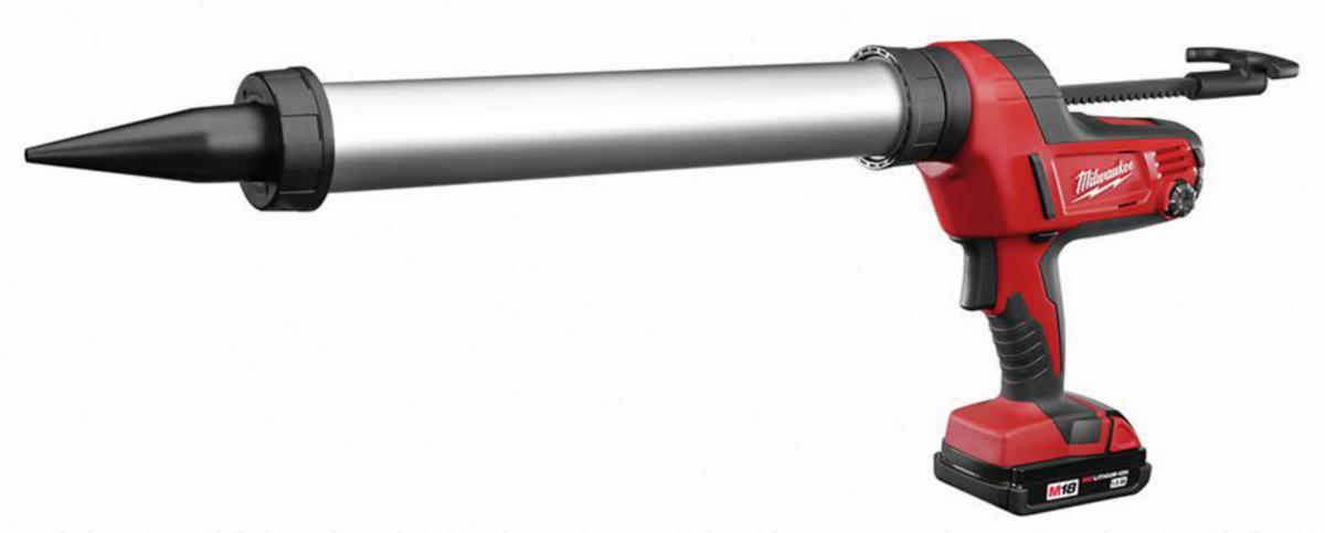 Fugepistol Milwaukee C18 PCG/600A-201B - Fugespistol C18 PCG/600A-201B Milwaukee 18V 2.0Ah bag