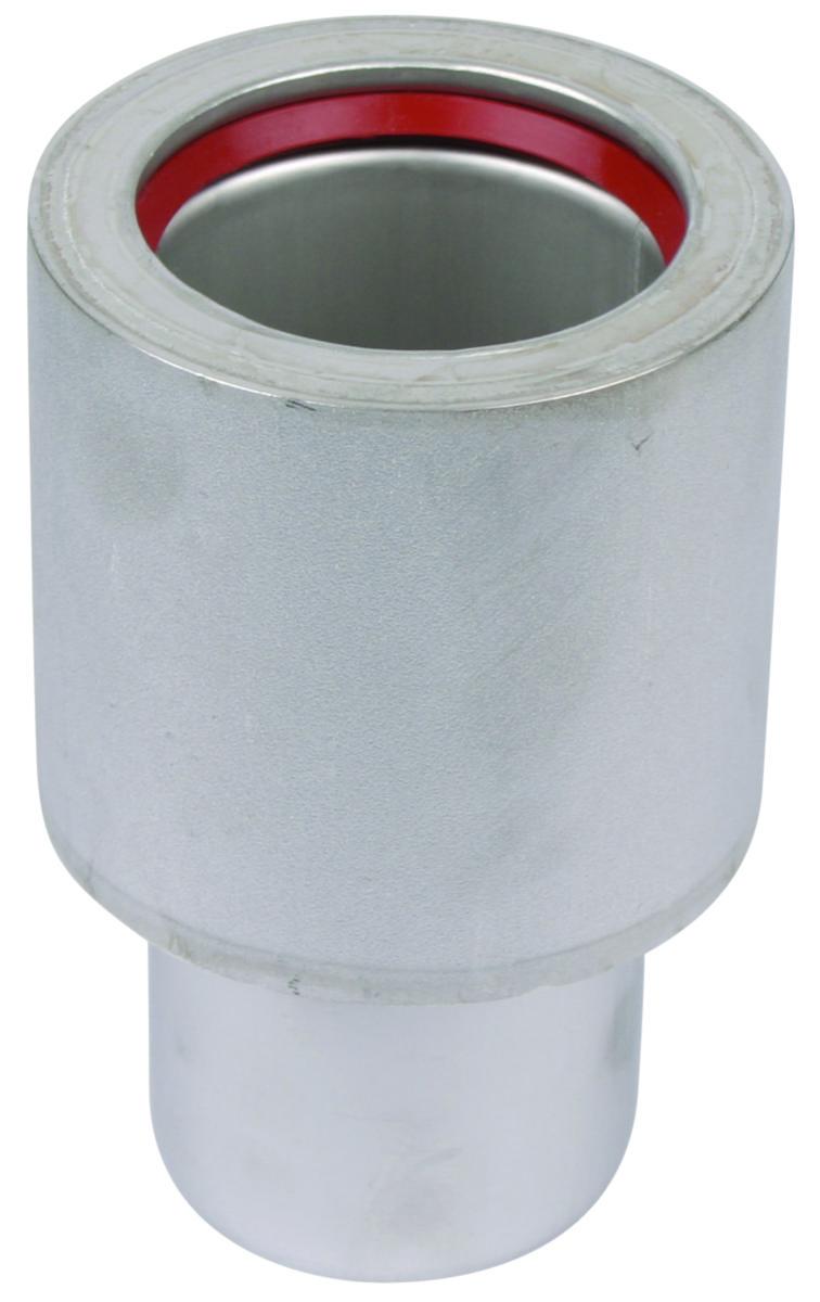 Gjennomføring for kabin med muffe AISI 316, Europipe - GJENNOMF CABIN SVEISEFL, Ø50MM