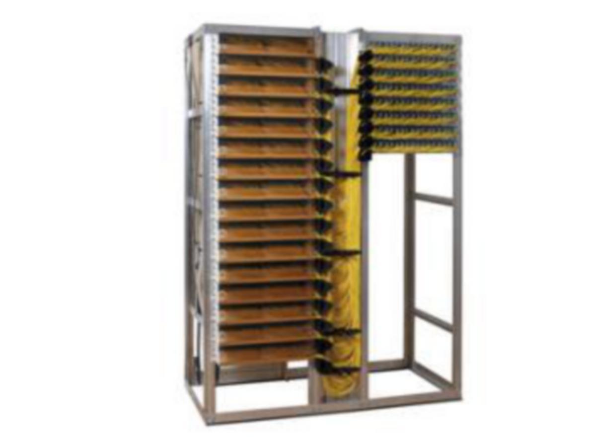 Rack Foss - Rack. 2x19". H2200xD700. veggm