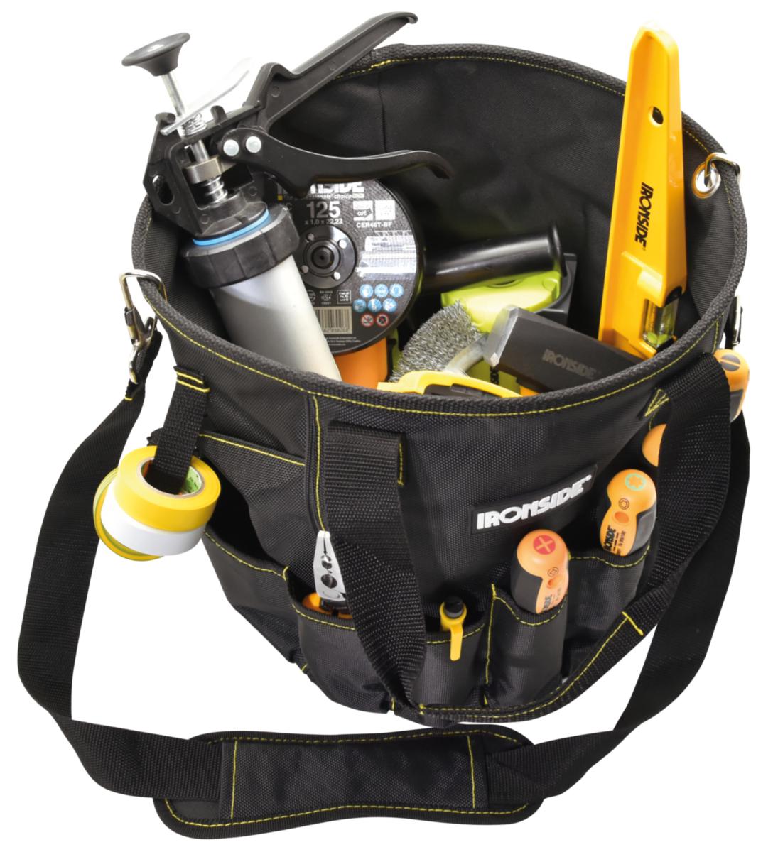 Verktøyveske rund 15 lommer Ironside - Verktøyveske rund Ironside 15 lommer 103533
