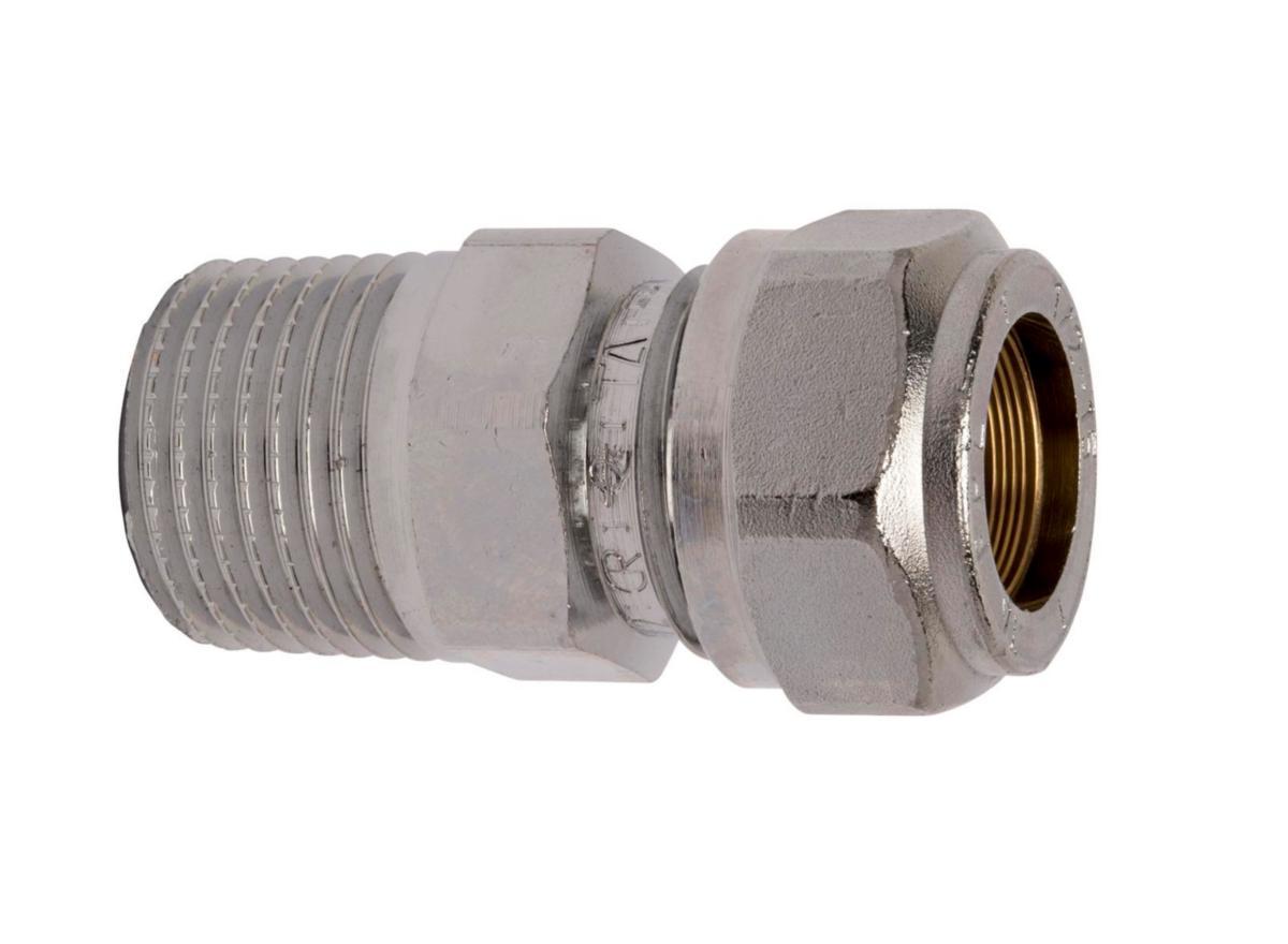 Tippunion m/utvendige gjenger FPL - 12mm x 1/4" FPL tippunion 53303-207
