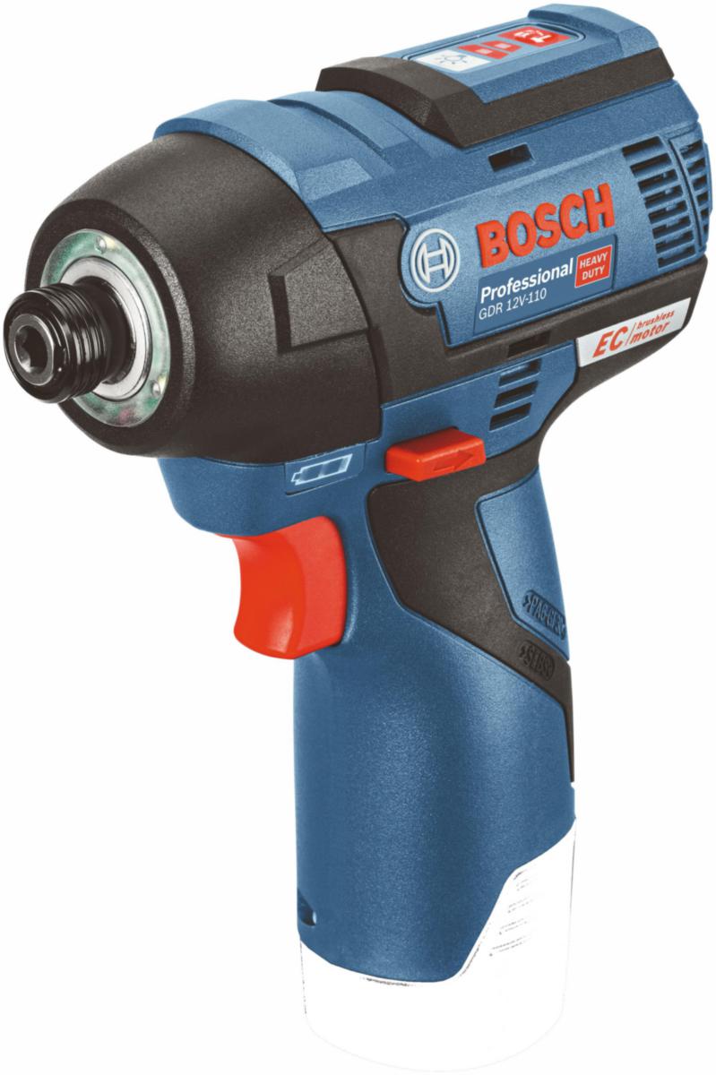 Slagskrutrekker Bosch GDR 12V-110 Solo - Slagskrutrekker GDR 12V-110 Bosch 12V solo L-BOXX 102