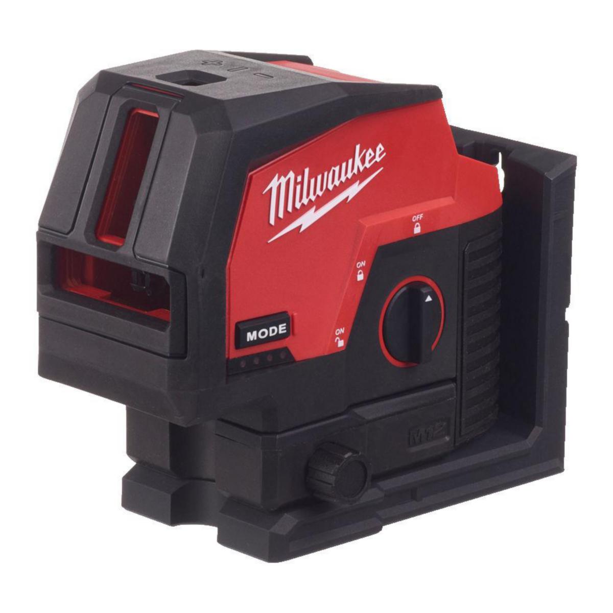 Krysslaser Milwaukee M12 CLLP-0C Solo - Krysslaser M12 CLLP-0C Milwaukee 12V solo koffert