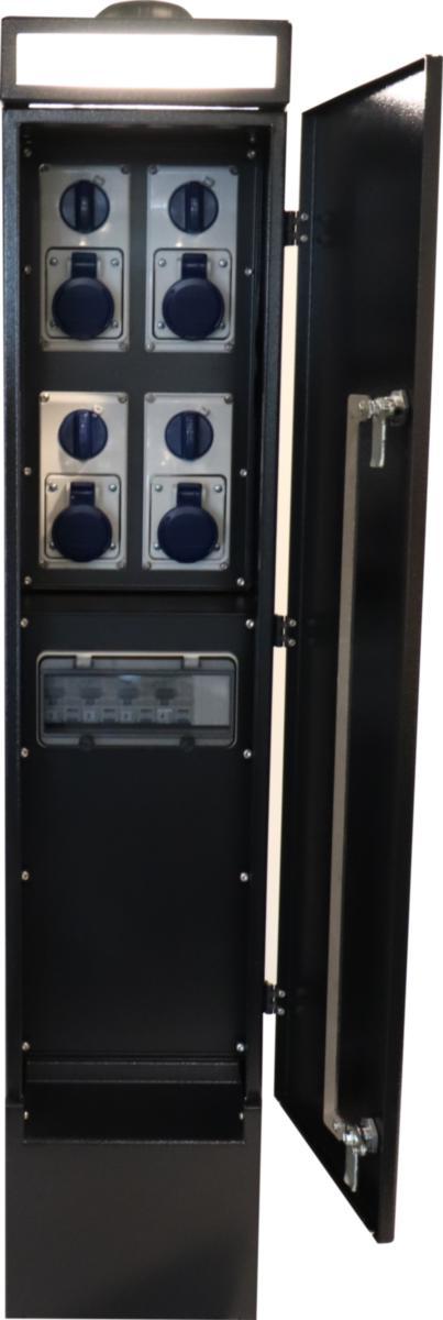 HD Søyle Stansefabrikken - HD 4 interlock 216-6 + 4x16A J