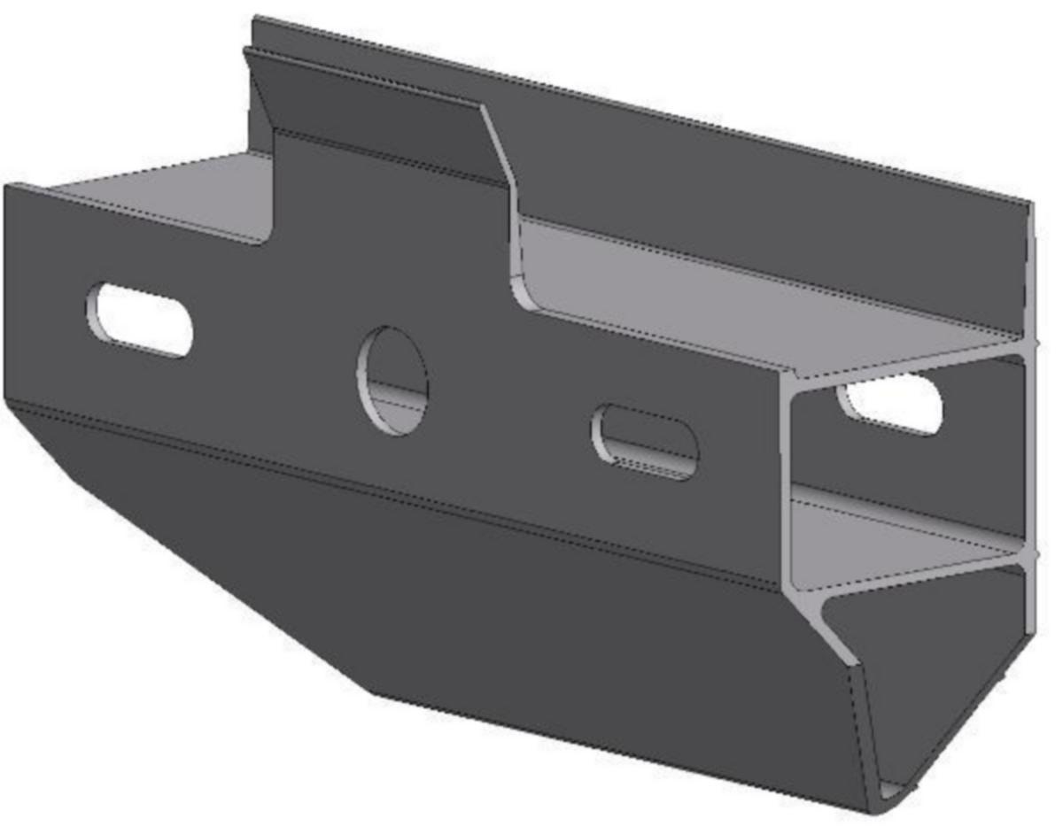 Støtte for travers El-Tjeneste - Støtte for travers. 107mm ST107S