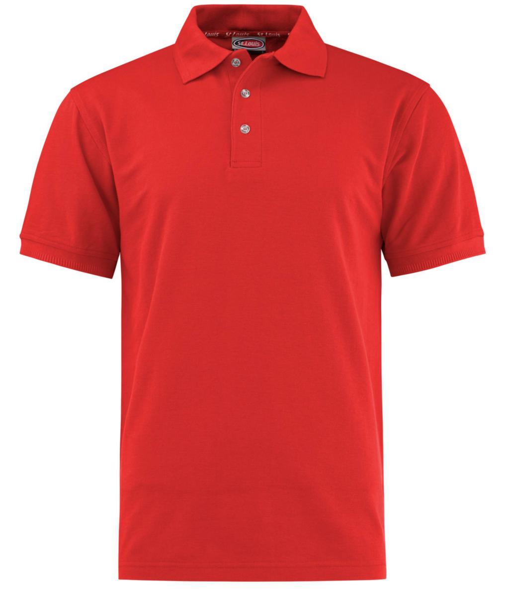 Piqueskjorte 35 St. Louise dame - Piqueskjorte dame 35 St. Louis rød str S