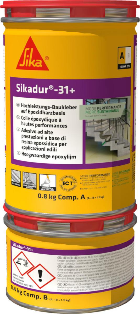 Epoxylim Sikadur®-31+ - Lim Sikadur -31+ Sika Epoksylim A+B Komp 1,2kg