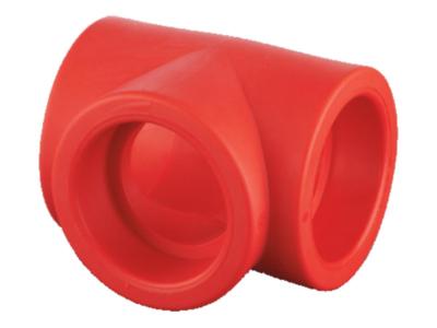 50mm t-rør redpipe f/sprinkling - t-rør, red pipe | Ahlsell