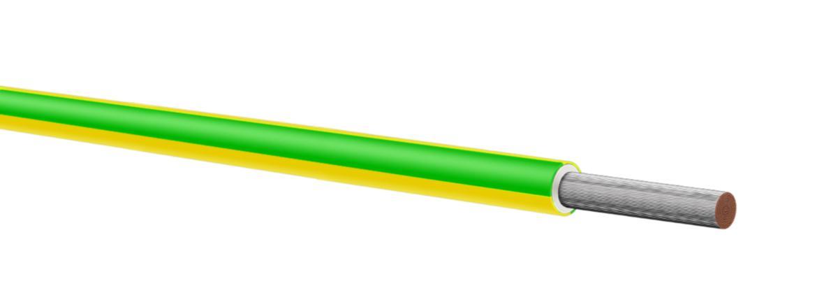 Halogenfri varmebestandig ledning 0,6/1kV LAPP - BETAtherm 145 2.5mm2 Gul/Grønn