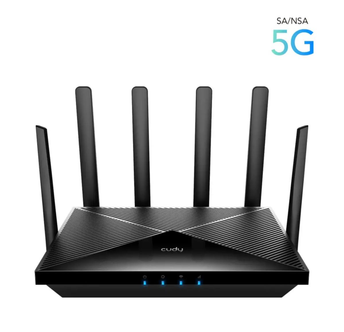 Nettverksruter 5G Router AX3000 P5 - WiFi 6 med Mesh - 5G Router AX3000 P5 - WiFi 6 m