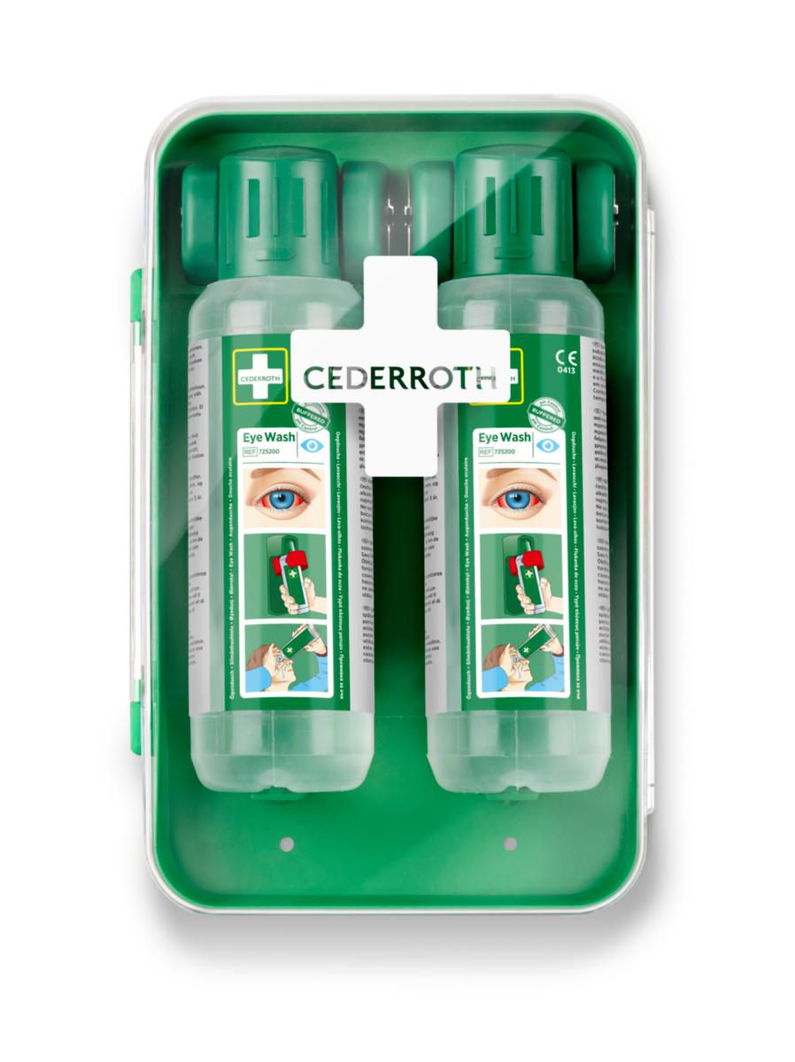Øyedusjskap Cederroth Eye Wash Cabinet 2X500ml - Øyedusjskap Cederroth 2X500ml