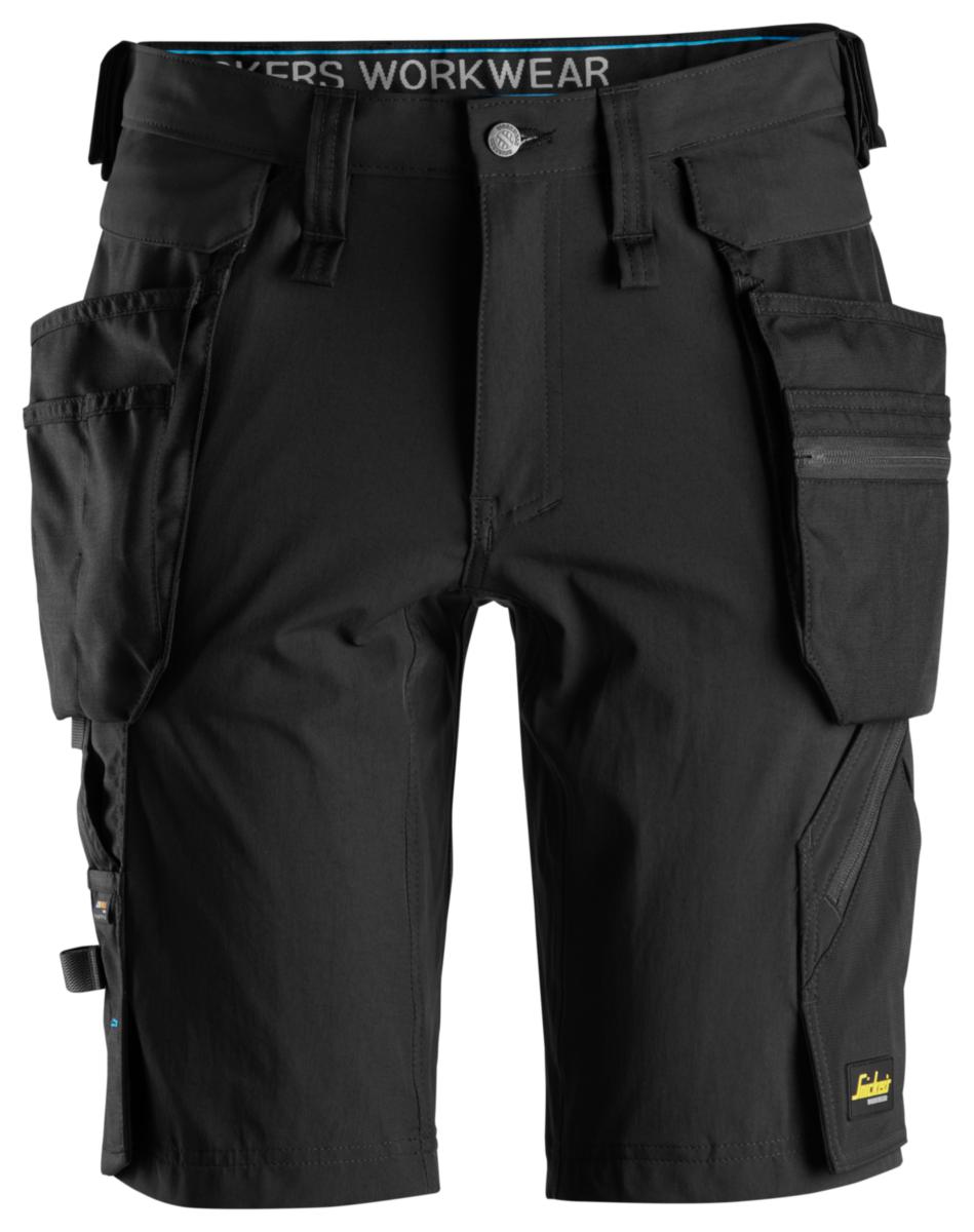 Håndverksshorts Snickers Workwear® 6108 LiteWork - Håndverksshorts Snickers 6108 LiteWork svart str C52