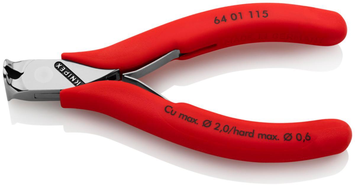 Endeavbiter Knipex 6401 elektronikk - Endeavbiter elektronikk 6401 Knipex 115m