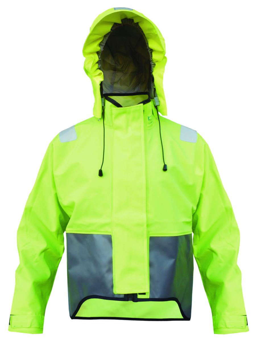 Regnjakke Ki- Elements 583 - Regnjakke HV 583 gul M Regn
