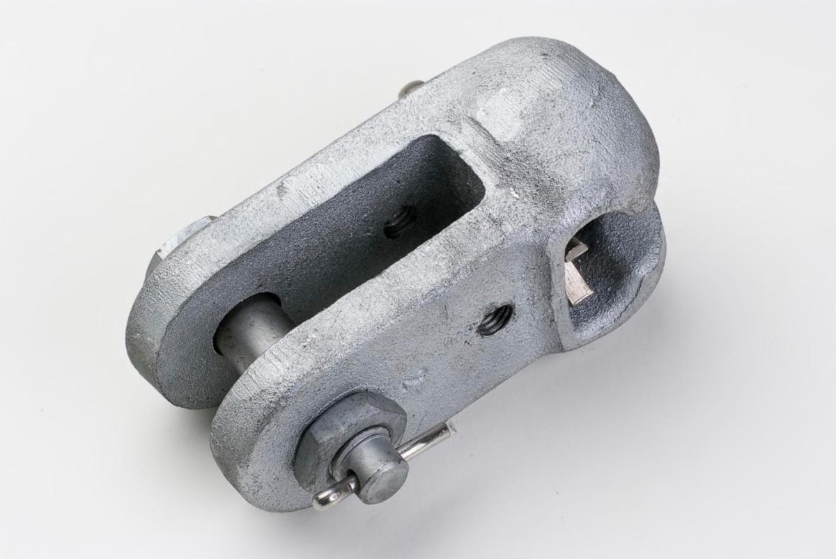Kulehake B.Berntsen - Kulehake m/gaffel M20 isolatorbolt 16mm