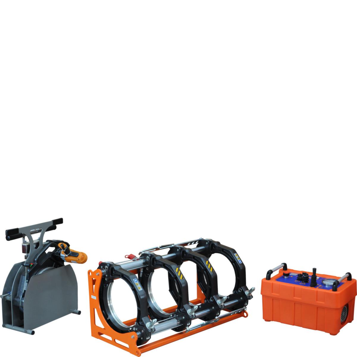 Speilsveismaskin 230V med reduksjon Basic, GPA - Speilsveismaskin d90-315mm 230v inkl. reduksj. BASIC-315