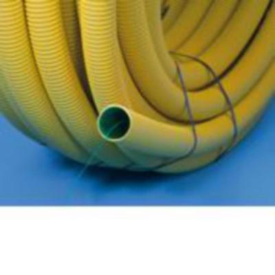 50/42 mm DVR gul kabelrør m/ trekketråd kveil a 50 mtr.