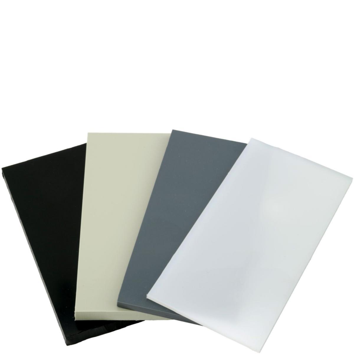 Plate PE, GPA - 2000X1000X20mm PE-plate. svart