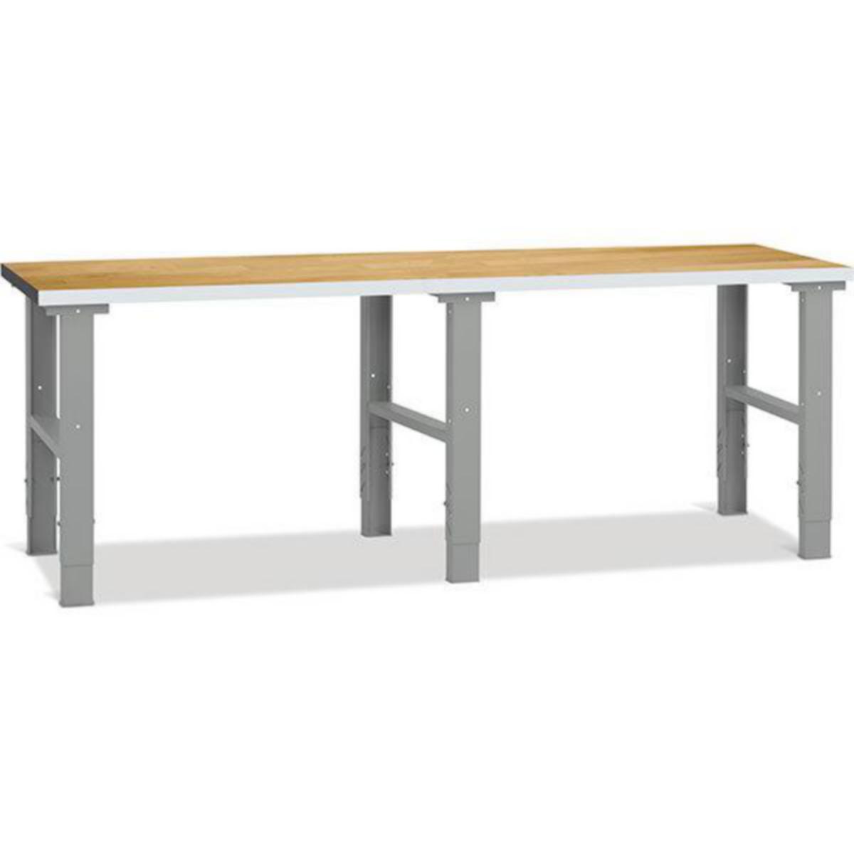 Arbeidsbord Sarpsborg Metall Eik - Verkstedbenk SM 2500x800mm eik