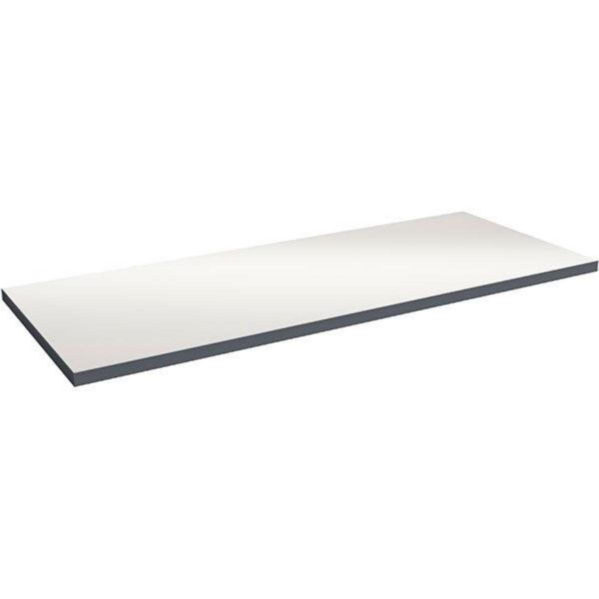 Bordplate SM laminat tung - Bordplate laminat tung SM 1200x800x40mm grå, grå kant