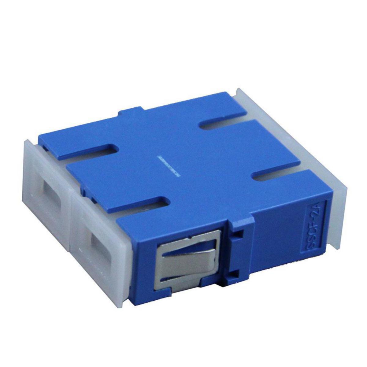 Fiberadapter Foss - Adapter. SC DPX. FL. blå