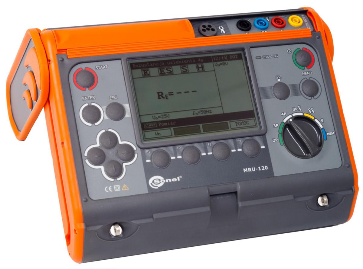 Jordplatemåler ELIT® MRU-120 - Elit MRU-120 jordplatemåler test av alle typer anlegg