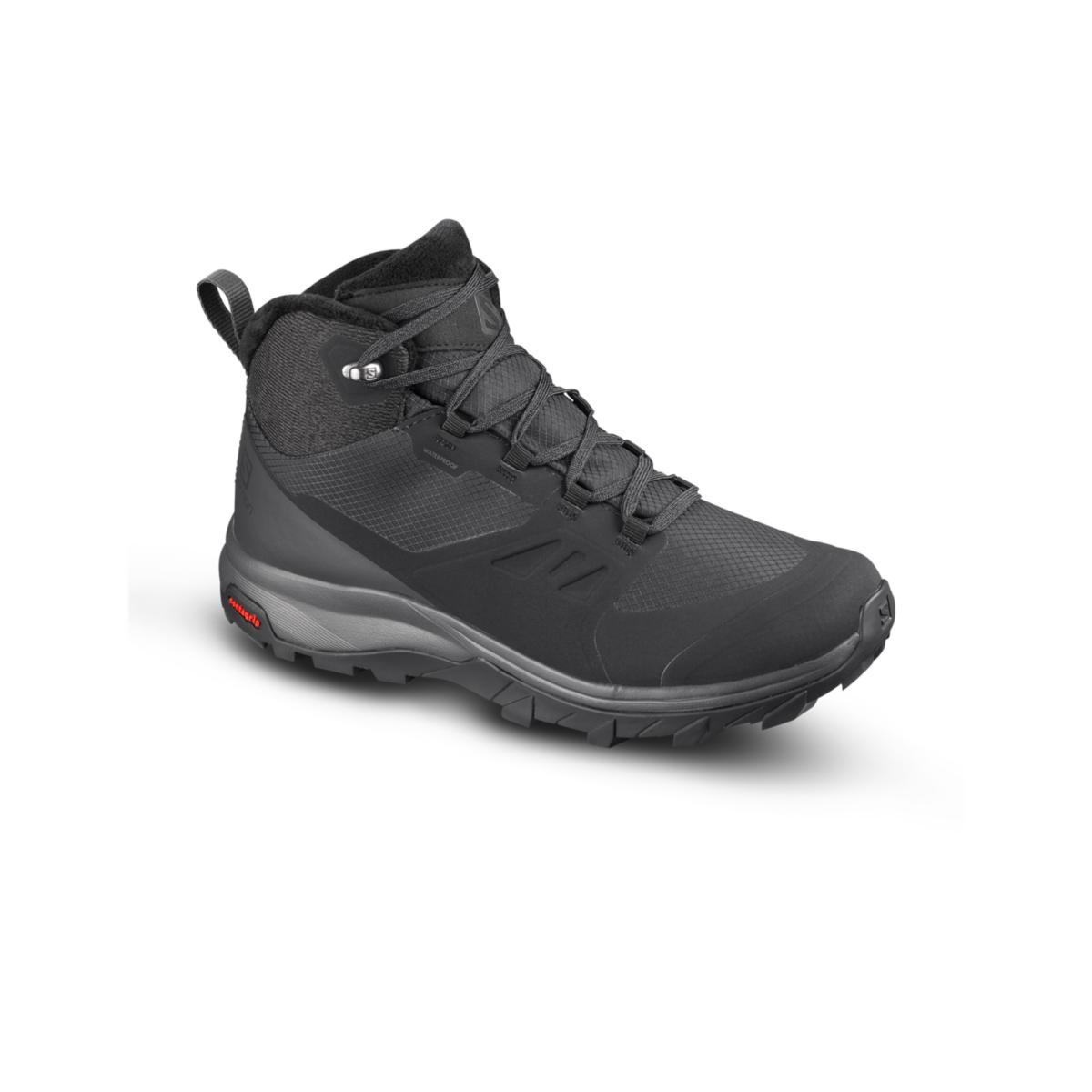 Fritidsstøvel dame Salomon Outsnap - Fritidsskolett dame Salomon Outsnap svart str 36