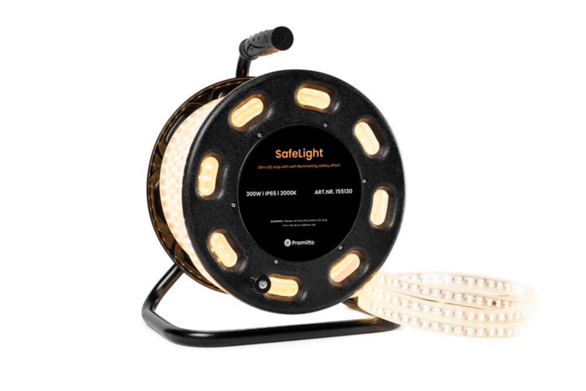 LedLight Stripe SafeLight - Lyslist LED SafeLight 25m 3000K IP65