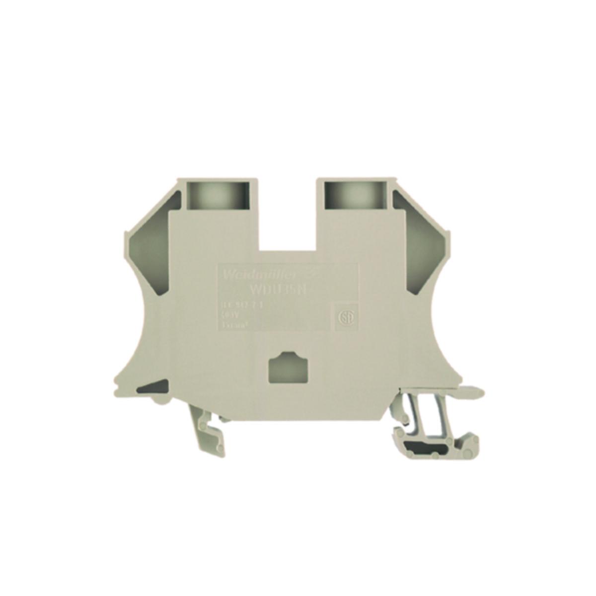 Rekkeklemme Weidmuller WDU 35 - WDU 35N GRÅ Feed-through terminal block, S