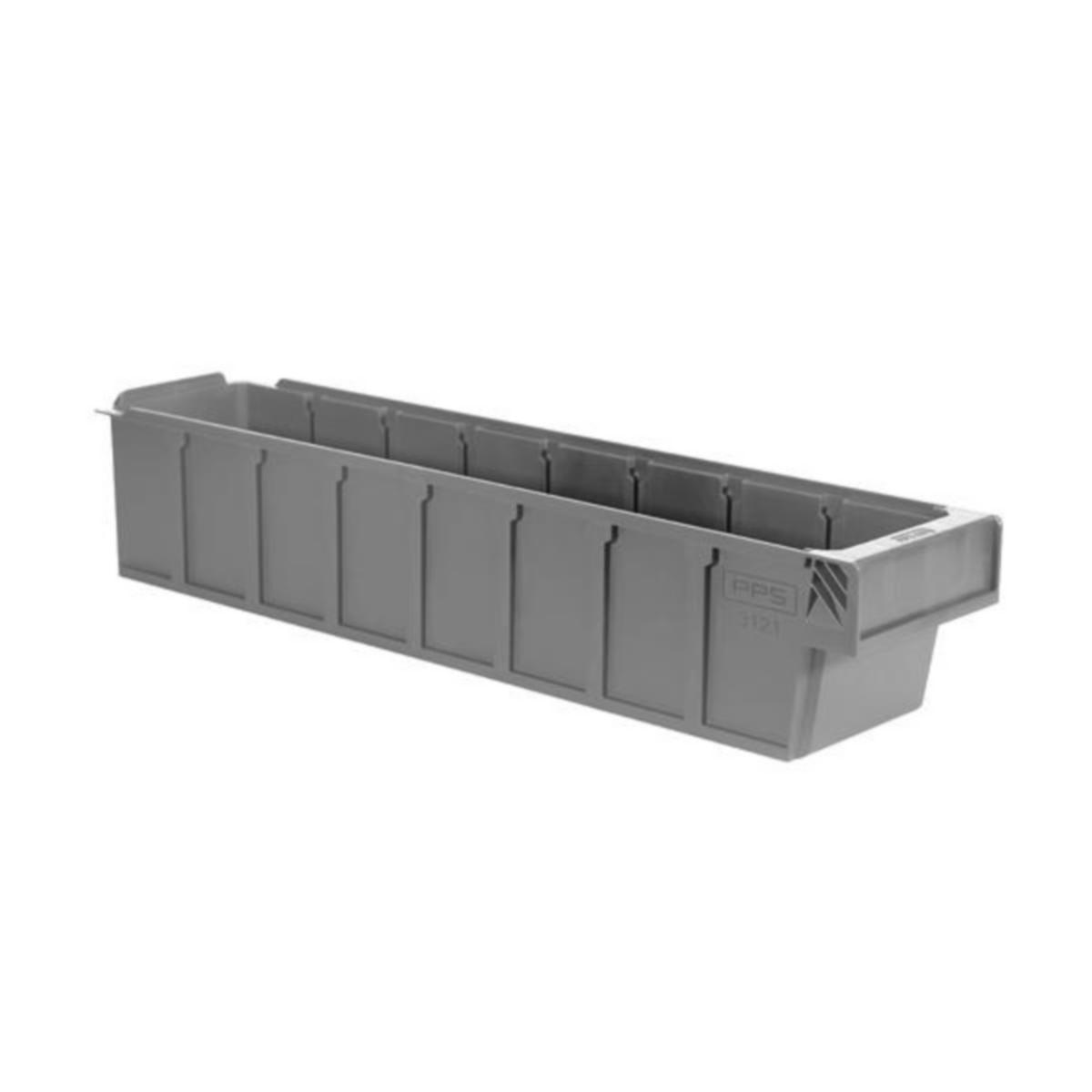 Lagerboks 3121 Sarpsborg Metall - Lagerboks 3121 SM 500x115x100mm grå 32pk