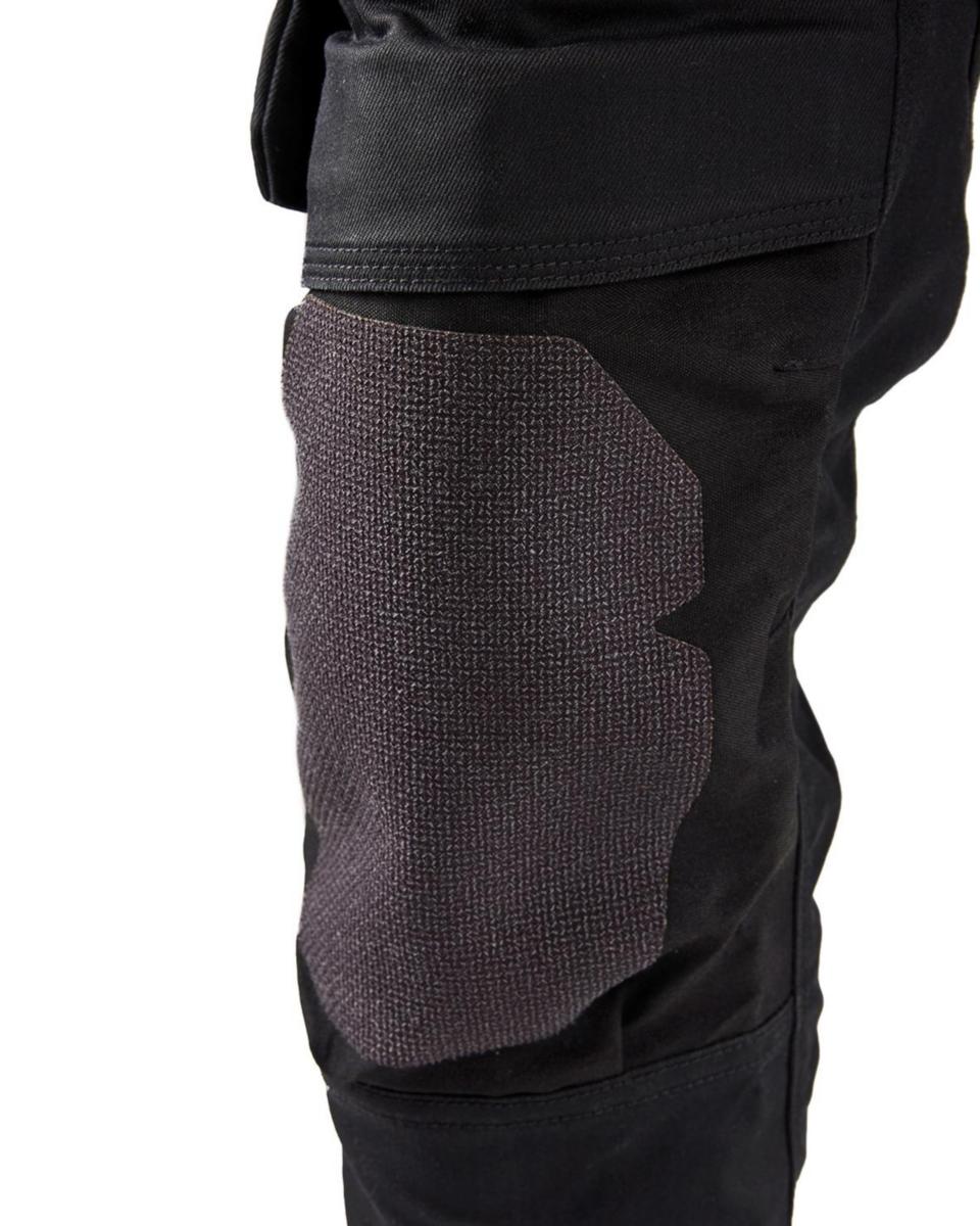 Forsterkning Kevlar Blåkläder - Strykemerke Kevlarforsterkning Blåkläder 2135 svart onesize
