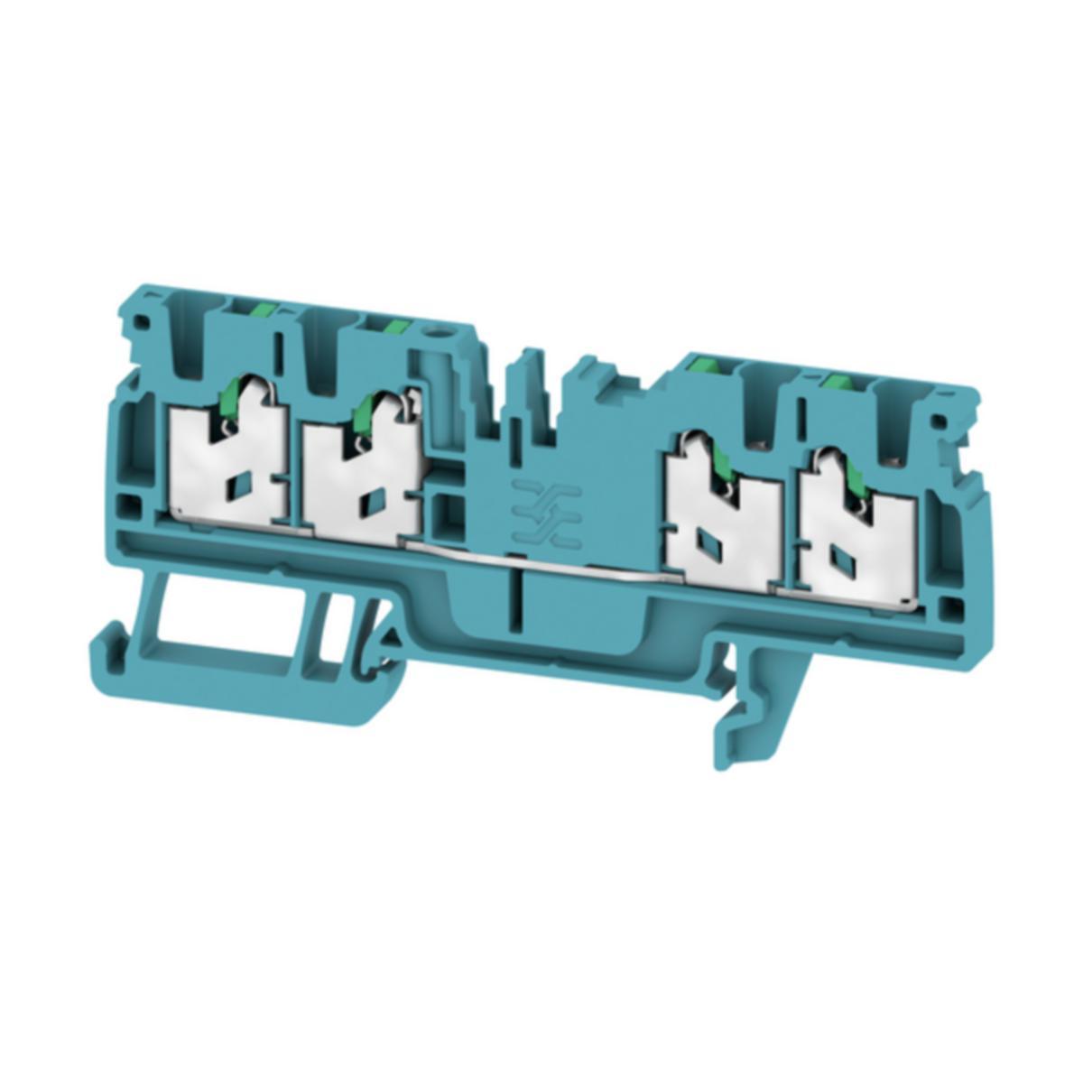Rekkeklemme Weidmüller AS4C 2.5 - AS4C 2.5 BL Feed-through terminal block, P