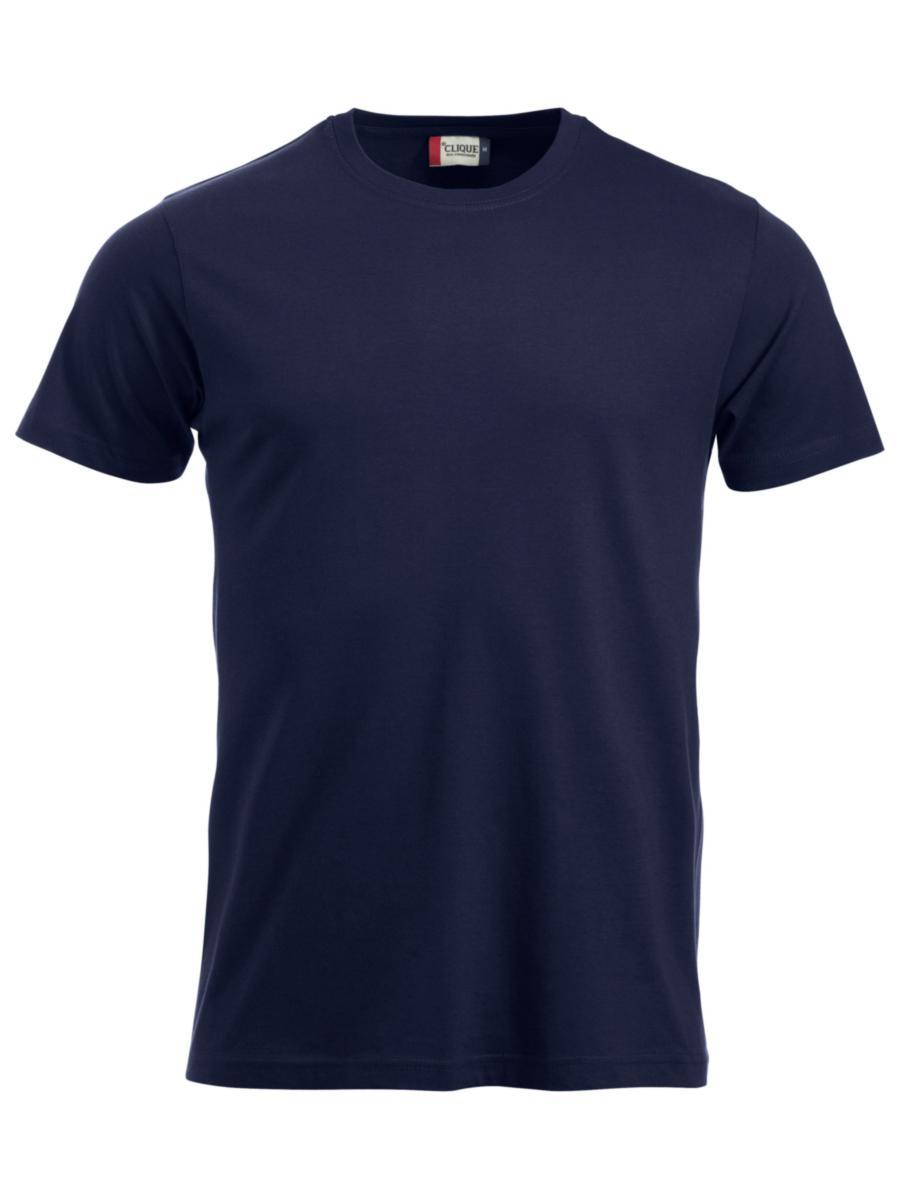 T-skjorte Clique™ New Classic-T - T-skjorte Clique New Classic-T Mørk Marine str 4XL