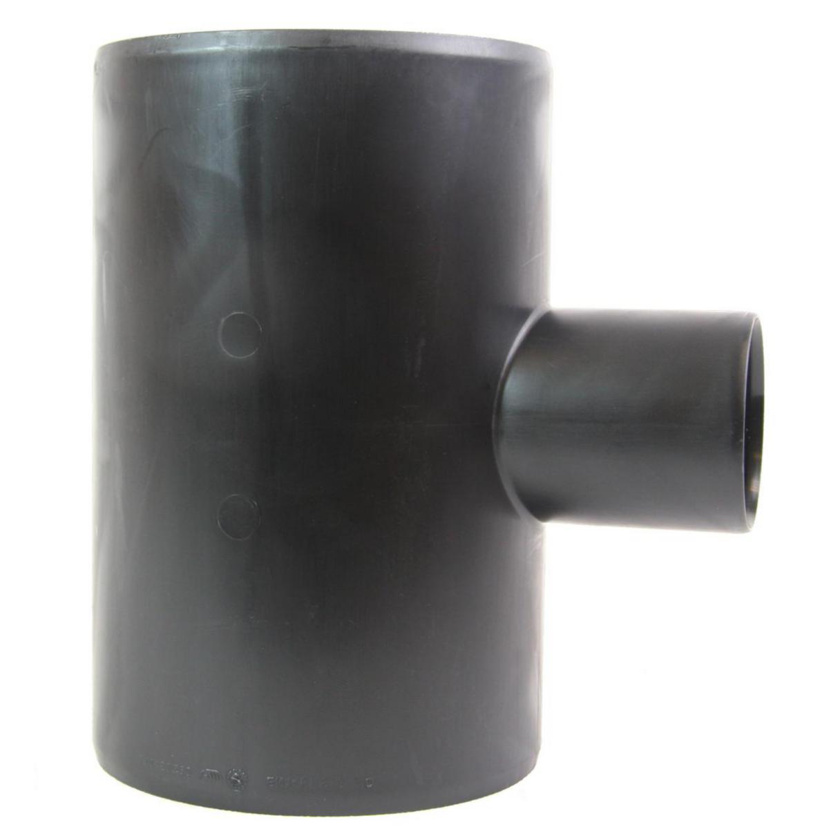 Grenrør 90° svart, Smartline - 110 x 50 mm x 90° PP grenrør Smartline
