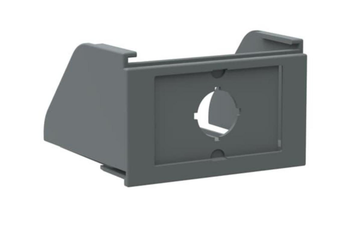 Merkeskiltholder ABB ZLBM lav - ZLBM1/2/3 Merkeskiltholder lav 