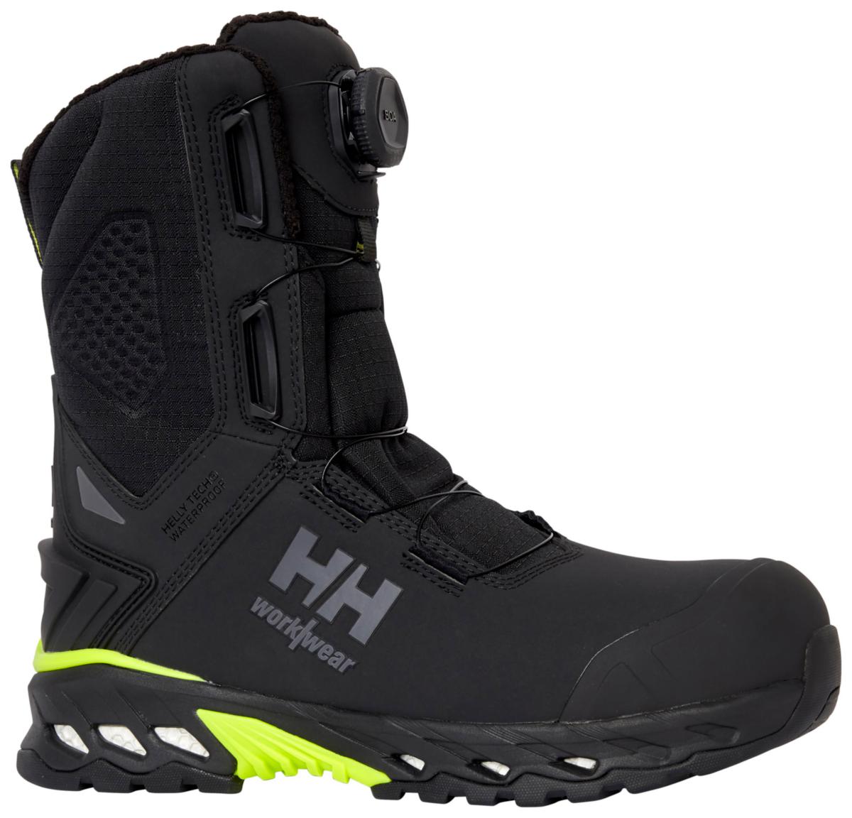 Vernestøvel Vinter HH Magni Evolution BOA S7S - Vernestøvel HH Magni EVO MXR S7S ESD BOA svart/lime str 44