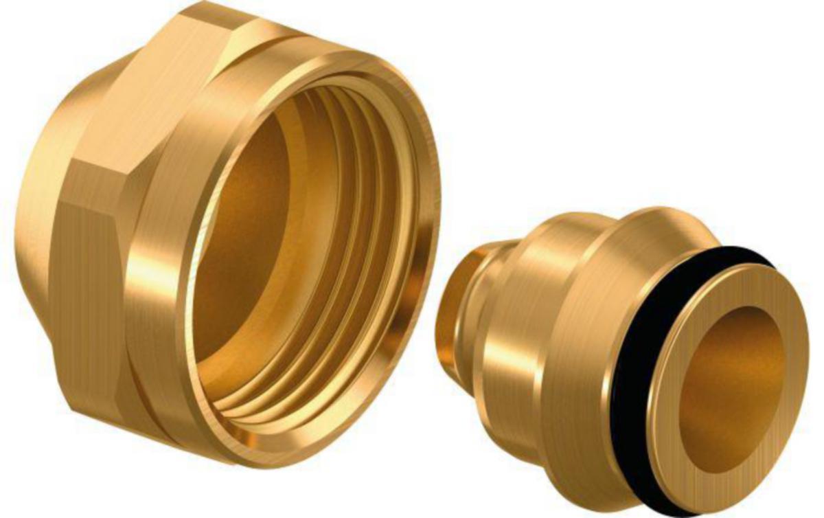 Koblingssett Euro gulvvarme Uponor - 16x1,8/2,0-G3/ 4 FT kobl.sett Euro Uponor gulvvarme