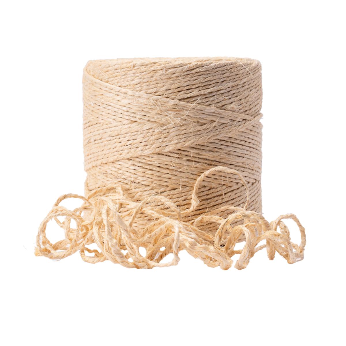 Sisalgarn - Pakkesnøre 3-tr sisalgarn Polyprodukter 4mm 3.3kg