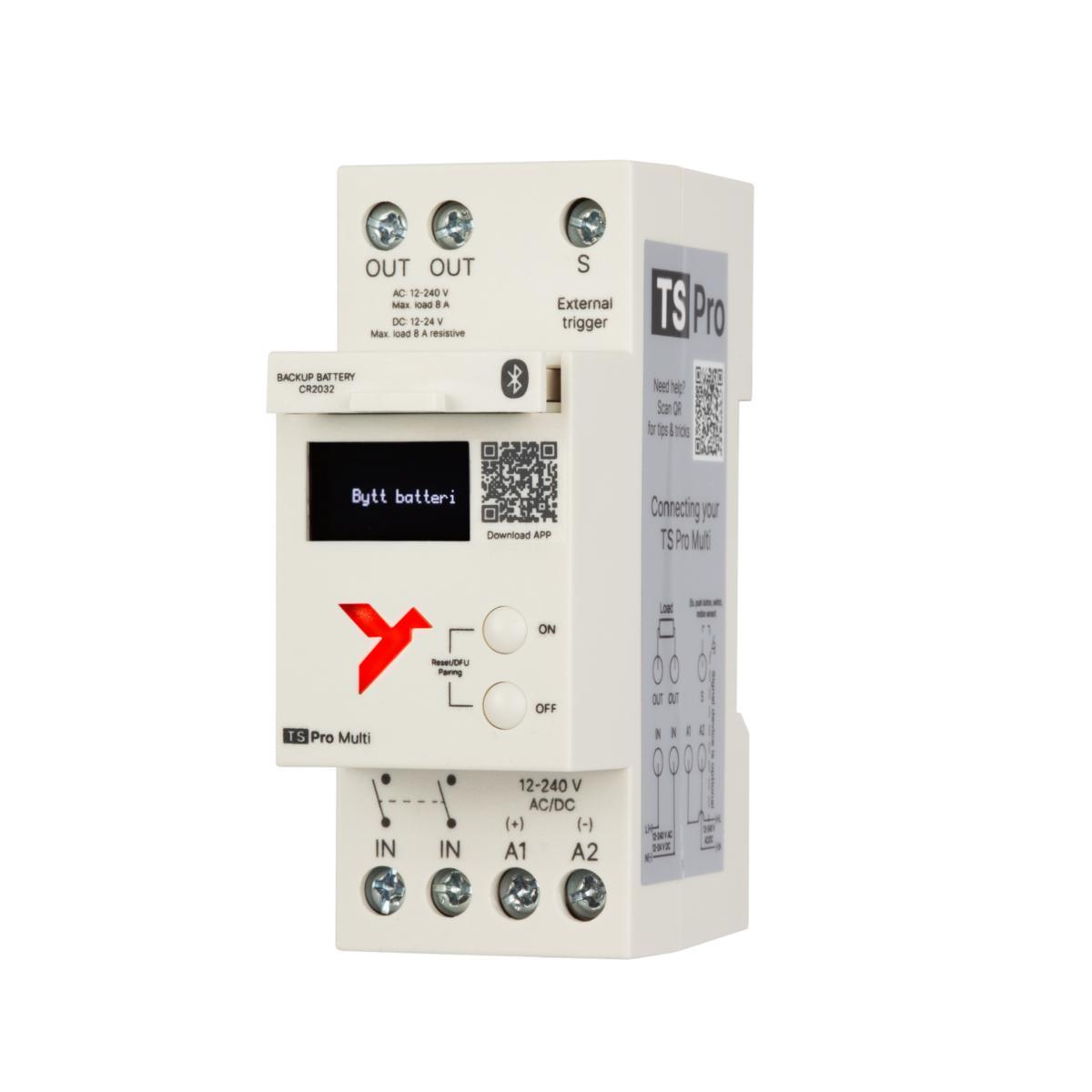 Koblingsur TS Pro Multi - TS Pro Multi TS Pro Multi, 12-240V AC/DC 18