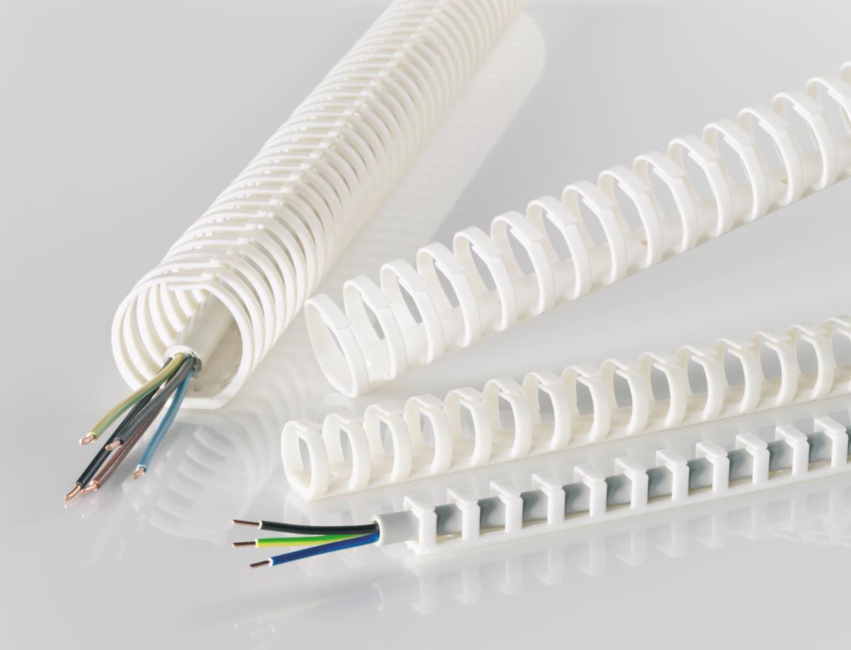 Koblingskanal m/lim VF - Kanal (0.5 m lengder)VF30 K gråhvit