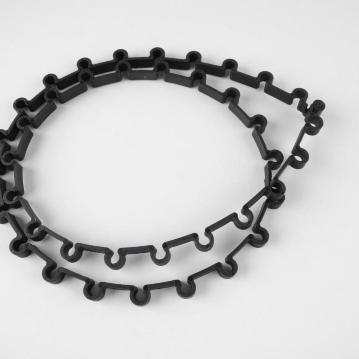 Festebånd i plast for varmekabler Nexans - Festebånd i plast 1 m