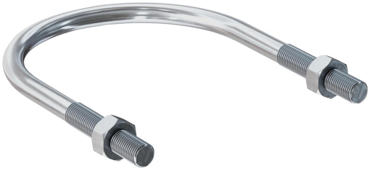 U-Bolt ETR, elforzinket, fischer - 60-70 mm ETR U-bolt ELZ - fischer