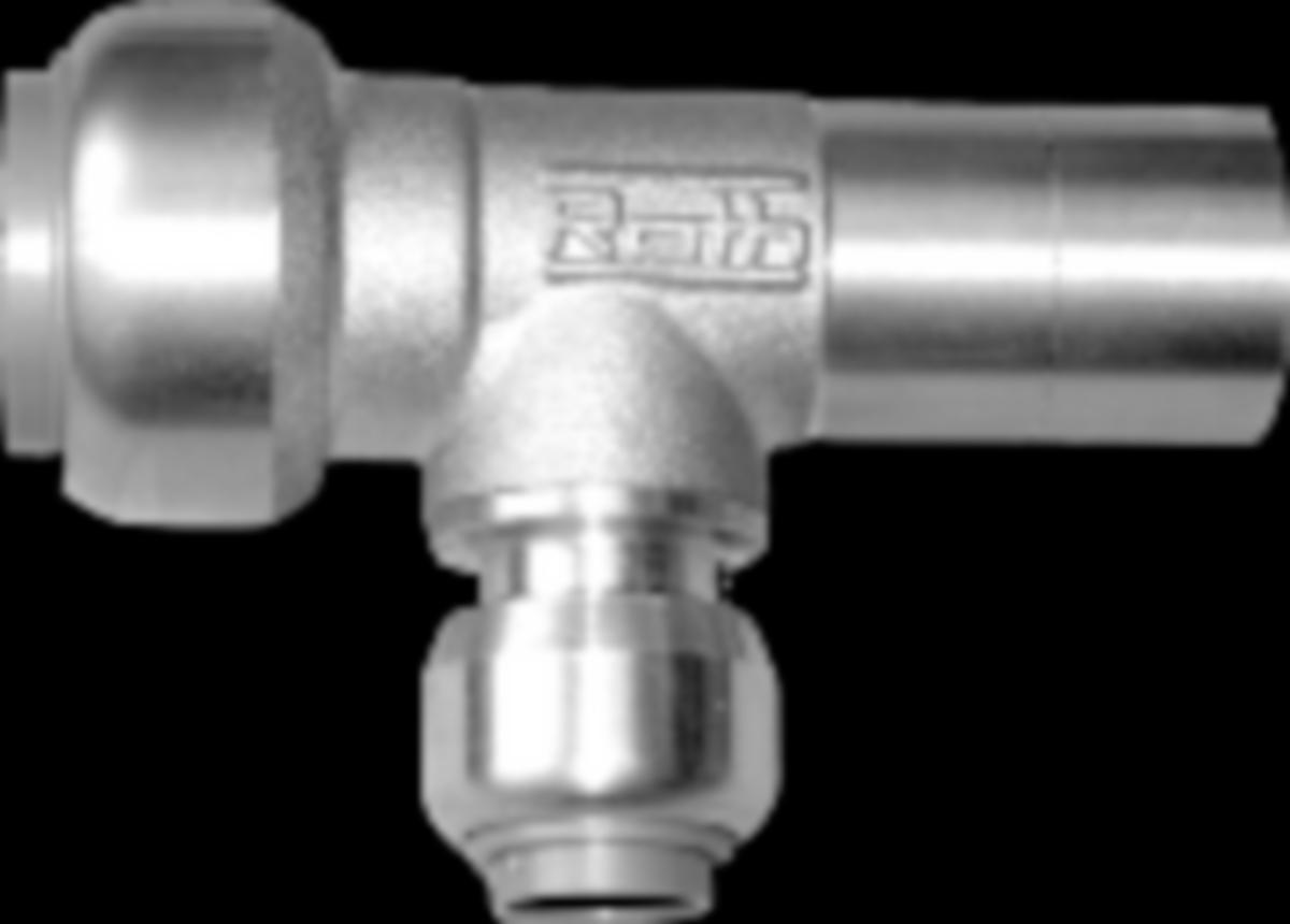 Fordelerrør IS med 1, 2, 3, eller 2+2 uttak, Roth - 1 x 15 mm Tectite fordelerrør IS. Roth