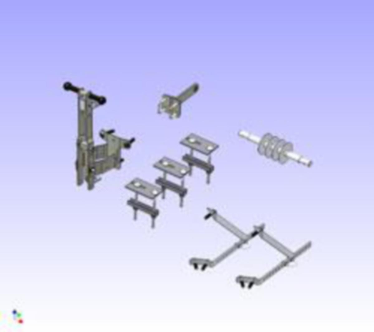 Monteringsutstyr Linjebrytere Melbye standardpakninger - Mont.utstyr håndbetj. GMU 1