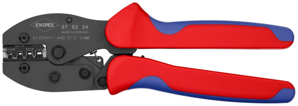 Presstang Knipex 9752 PreciForce - Presstang 975234 SB Knipex 0.1-2.5mm² uisol kabels