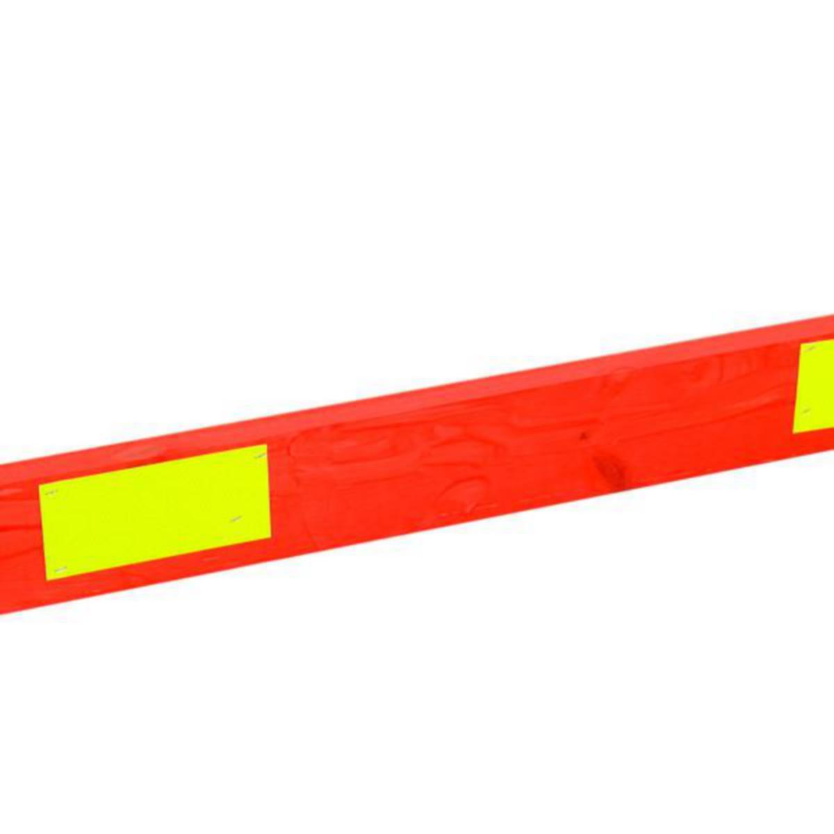 Sperreplanke med refleks 4 meter - Sperreplank. tre m/refleks 4 meter
